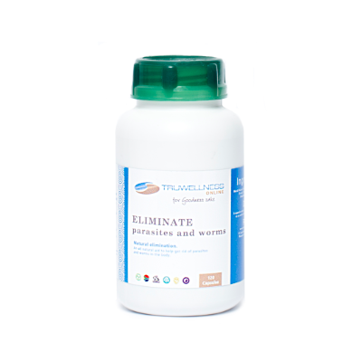 Truwellness Eliminate Worms and Parasites - 120 caps