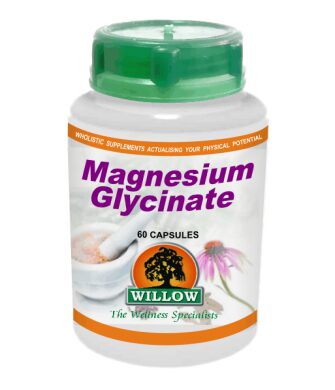 Willow Magnesium Glycinate 75% -120 caps