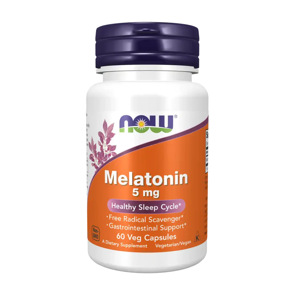Now Foods Melatonin - 5mg 60 Veg Caps