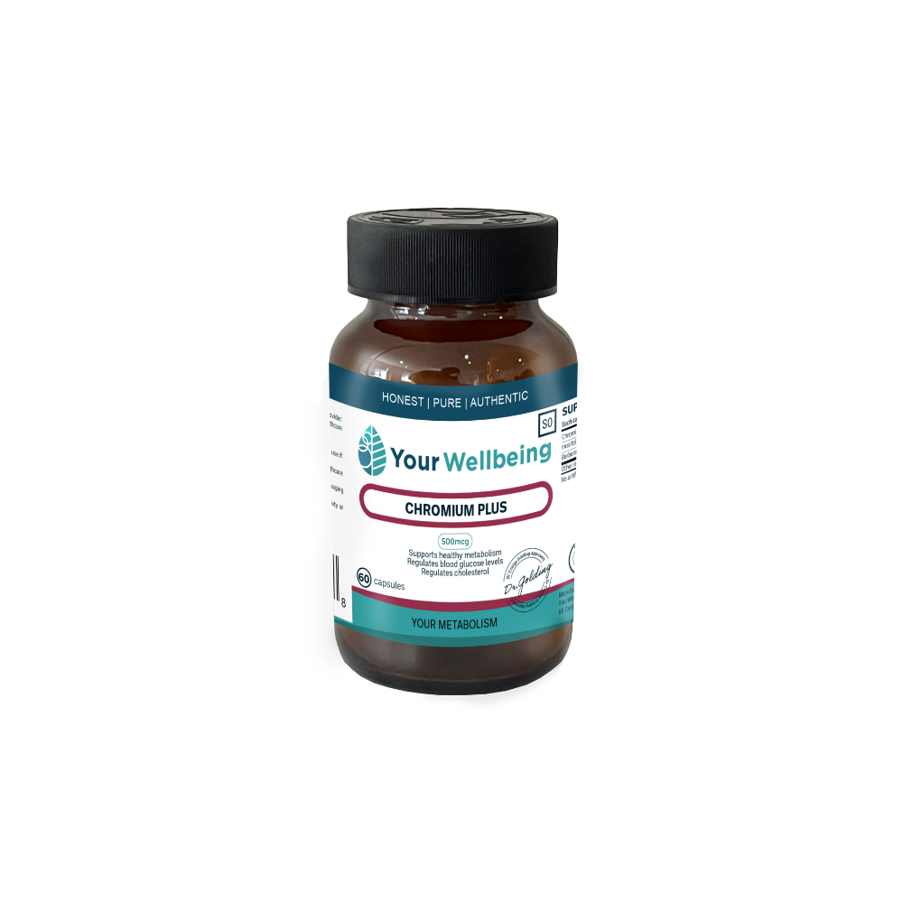 YWB Chromium polynicotinate Plus - 500mcg 60 Vcaps