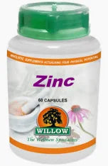 Willow Zinc - 60 Caps